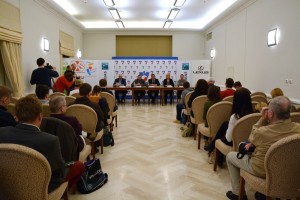 Tradycyjnie podczas konferencji prasowej organizowanej 10 dni przed meczem ogłoszony został skład reprezentacji biało-czerwonych na spotkanie z Chorwatami, fot. R. MotylFotografia 3 z 5