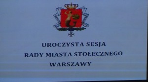 Uroczysta sesja Rady m.st. Warszawy fot. ŚWIECZAK 