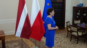 Szefowe Sejmu i Saeimy o rozwoju stosunków polsko-łotewskich fot.ŚWIECZAK