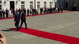 Prezydent Republiki Słowackiej Andrej Kiska w Polsce fot.ŚWIECZAK