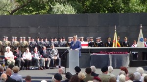 Uroczystości z okazji 70. rocznicy Powstania Warszawskiego w Parku Wolności przy Muzeum Powstania Warszawskiego  fot.ŚWIECZAK 