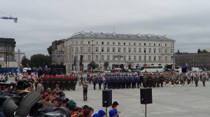 Uroczysta zmiana posterunku honorowego przed Grobem Nieznanego Żołnierza fot. ŚWIECZAK