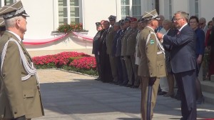 Uroczystość wręczenia nominacji generalskich, odznaczeń i pożegnanie generałów fot.ŚWIECZAK 