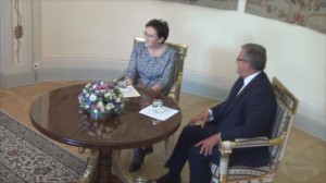 spotkanie prezydenta z kandydatką na premiera Ewą Kopacz  fot.ŚWIECZAK 