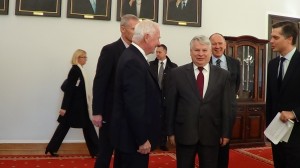 Spotkanie Marszałka Senatu z gubernatorem generalnym Kanady fot. ŚWIECZAK 