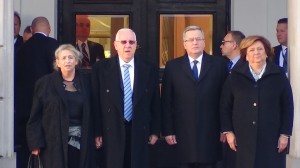 Prezydent Państwa Izrael Reuwen Riwlin z Małżonką z oficjalną wizytą  w Polsce fot. ŚWIECZAK
