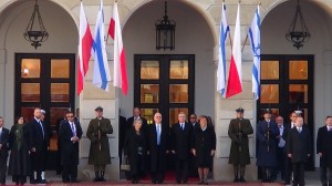 Prezydent Państwa Izrael Reuwen Riwlin z Małżonką z oficjalną wizytą  w Polsce fot. ŚWIECZAK