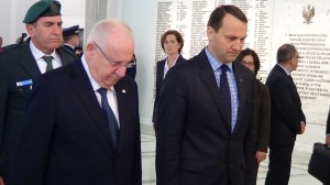 Prezydent Izraela gościem marszałka Sejmu Radosława Sikorskiego fot.ŚWIECZAK