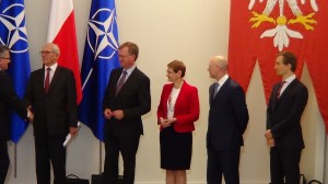 Spotkanie prezydenta Bronisława Komorowskiego z sekretarzem generalnym NATO Jensem Stoltenbergiem fot. ŚWIECZAK 