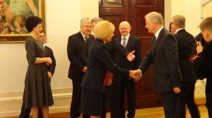 Prezydent Komorowski powołał Annę Trzecińską na Wiceprezesa NBP fot. ŚWIECZAK 