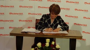 Uroczystość podpisania kontraktu terytorialnego dla Mazowsza  fot. ŚWIECZAK