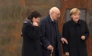Premier Ewa Kopacz i kanclerz Angela Merkel w Krzyżowej  fot. ŚWIECZAK