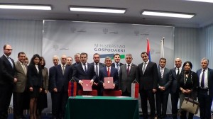 uroczyste podpisanie Protokołu z IV posiedzenia Komisji Międzyrządowej Polska – Armenia fot. ŚWIECZAK