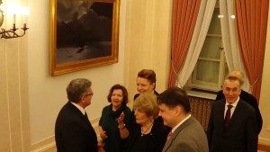 Galeria Malarstwa Polskiego z kolekcji Muzeum Narodowego w Krakowie otwarta w Pałacu Prezydenckim fot. ŚWIECZAK