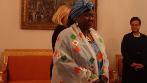 Ceremonia złożenia listów uwierzytelniających przez Ambasadorów Republiki Nigru, Botswany, Mali, Mozambiku i Królestwa Kambodży fot. ŚWIECZAK