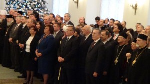 Spotkanie noworoczne Prezydenta RP z przedstawicielami religii i wyznań obecnych w Polsce fot. ŚWIECZAK 