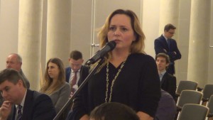 Joanna Skrzydłowska  Członek Zarządu‏ Konferencja konsultacyjna projektu Programu Budowy Dróg Krajowych na lata 2014-2023 fot. ŚWIECZAK 