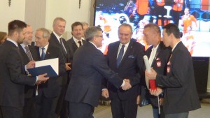 Spotkanie Prezydenta RP z reprezentacją Polski w Piłce Ręcznej fot. ŚWIECZAK 