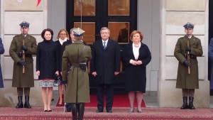 Prezydent Republiki Finlandii Sauli Niinistö z oficjalną wizytą w Polsce. fot. ŚWIECZAK