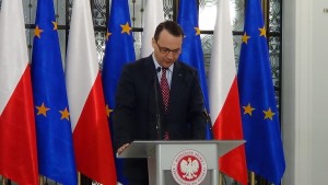 Briefing prasowy marszałka Sejmu Radosława Sikorskiego przed 91. posiedzeniem Sejmu VII kadencji fot.ŚWIECZAK