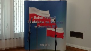 Marszałek Senatu Bogdan Borusewicz spotkał się z przedstawicielami Polonii z okazji zbliżającego się Dnia Polonii i Polaków za Granicą