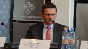 Łukasz Hadyś, członek zarządu PKP Cargo ds. finansowych Liderzy ekspansji zagranicznej atrakcyjne kierunki inwestycji, sposoby budowy pozycji na rynkach zagranicznych fot.ŚWIECZAK 