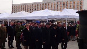 Uroczystość w 75. rocznicę Zbrodni Katyńskiej przed Grobem Nieznanego Żołnierza fot.ŚWIECZAK