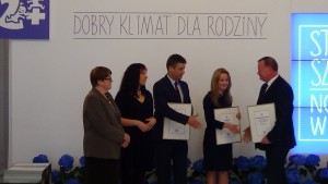 Gala Konkursu "Dobry Klimat dla Rodziny" w Pałacu Prezydenckim fot. ŚWIECZAK