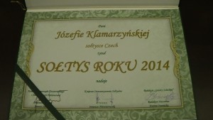Finał konkursu „Sołtys Roku 2014" fot. ŚWIECZAK