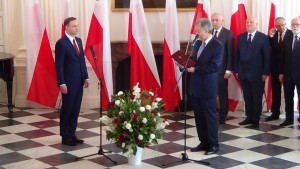 Andrzej Duda otrzymał nominację prezydencką od PKW fot. ŚWIECZAK
