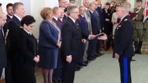 Prezydent RP Bronisław Komorowski wręczył nominacje generalskie fot. ŚWIECZAK