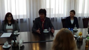 Spotkanie minister Wóycickiej z przedstawicielami opiekunów osób niepełnosprawnych fot.SWIECZAK