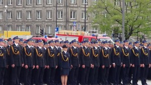 Obchody Dnia Strażaka oraz promocja oficerów Państwowej Straży Pożarnej w Warszawie fot. ŚWIECZAK