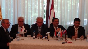 Konferencja prasowa z Ambasadorem Syrii Jego Ekscelencją dr. Idris Mayya fot. ŚWIECZAK