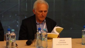 Janusz Czapiński Prof. dr hab.  Warsaw Days – briefing prasowy fot. ŚWIECZAK 