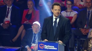 Rafał Trzaskowski  Minister ds. europejskich Konwencja Platformy Obywatelskiej fot. ŚWIECZAK