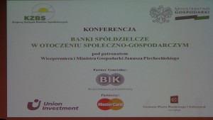 Konferencja „Banki spółdzielcze w otoczeniu społeczno-gospodarczym” fot. ŚWIECZAK
