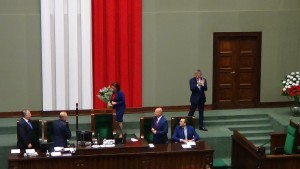 Małgorzata Kidawa-Błońska nowym marszałkiem Sejmu fot. ŚWIECZAK 