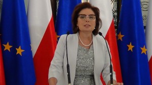 Briefing prasowy marszałek Sejmu Małgorzaty Kidawa-Błońskiej fot. ŚWIECZAK