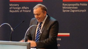 Grzegorz Schetyna Minister Spraw Zagranicznych  Narada Ambasadorów 2015 fot. ŚWIECZAK