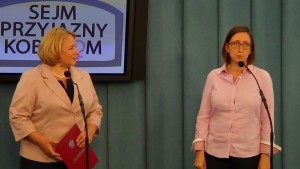 Konferencja prasowa Wicemarszałkini Sejmu RP Wandy Nowickiej- Matki Polki Przedsiębiorczynie