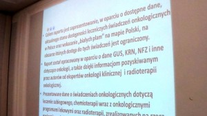 Informacja Ministra Zdrowia na temat „białych plam” w polskiej onkologii fot. ŚWIECZAK