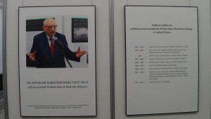 Wystawa w Sejmie - Działalność publiczna w wolnej Polsce - Władysław Bartoszewski 1922-2015 fot. ŚWIECZAK