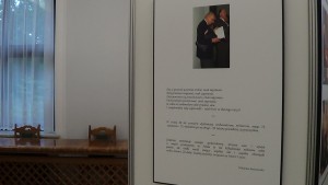 Wystawa w Sejmie - Działalność publiczna w wolnej Polsce - Władysław Bartoszewski 1922-2015 fot. ŚWIECZAK