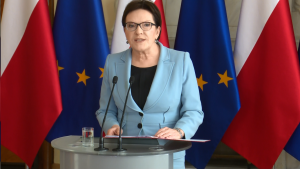 Premier Ewa Kopacz w sprawie kryzysu imigracyjnego w UE fot. ŚWIECZAK