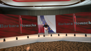 Barbara Nowacka Konwencja Programowa Zjednoczonej Lewicy w Warszawie fot. ŚWIECZAK
