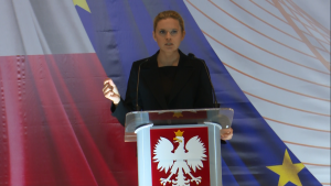 Barbara Nowacka Konwencja Programowa Zjednoczonej Lewicy w Warszawie fot. ŚWIECZAK