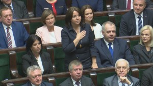 Pierwsze posiedzenie Sejmu VIII kadencji, ślubowanie posłów fot. ŚWIECZAK