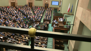 Sprawozdanie Komisji Nadzwyczajnej o poselskim projekcie uchwały w sprawie zmiany Regulaminu Sejmu Rzeczypospolitej Polskiej fot. ŚWIECZAK