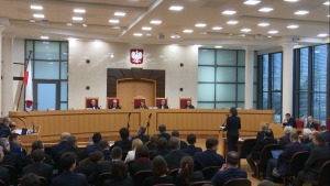 Trybunał Konstytucyjny wydał wyrok, dotyczący wyboru sędziów Trybunału Konstytucyjnego fot. ŚWIECZAK